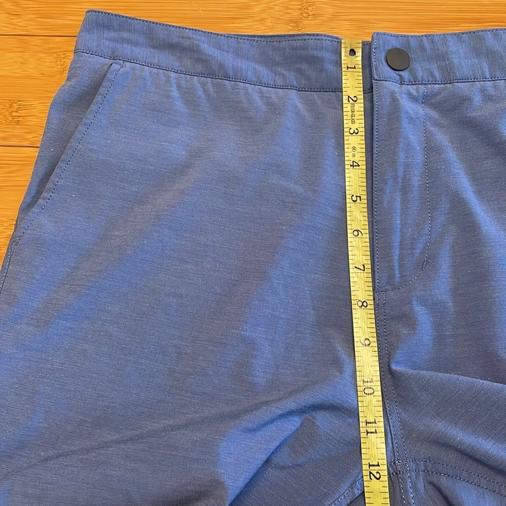 JOHNNIE-O Men’s Jupiter Cotton Performance Shorts Size 34 Blue Pockets Chino - Picture 15 of 16